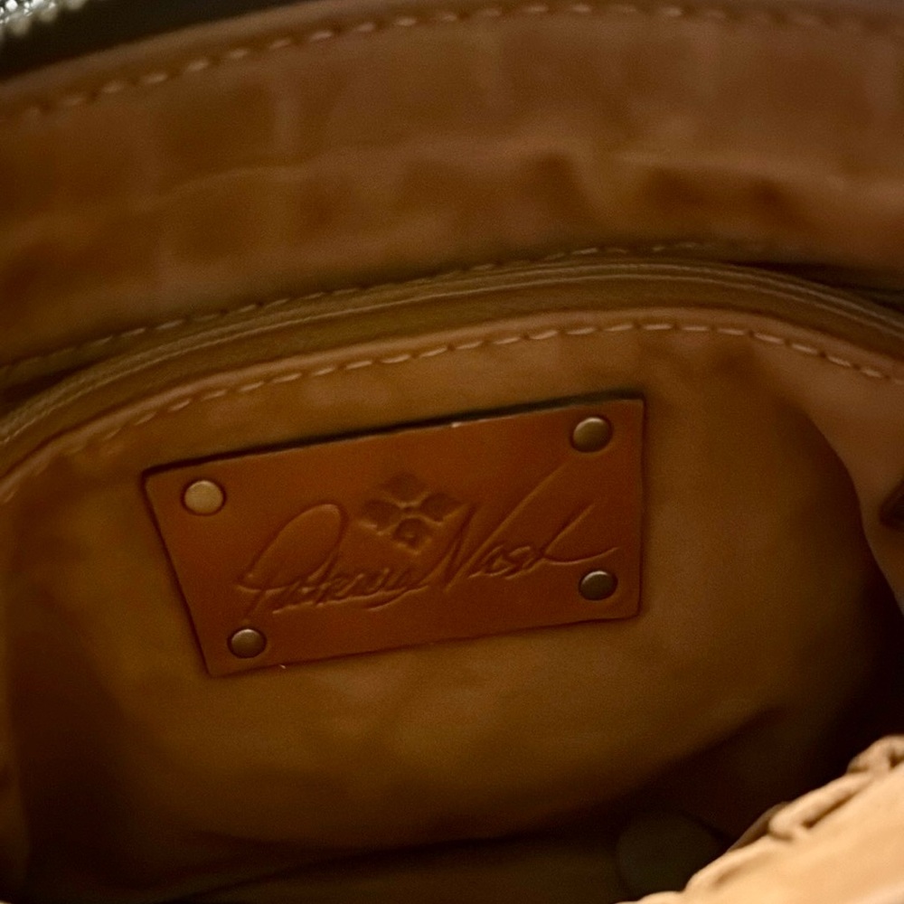 Patricia Nash Leather Wristlet/Clutch - Picture 2 of 6